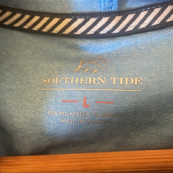 New Southern Tide Florida Yacht Club Men’s Quarter-Zip Pullover Large - Picture 11 of 15